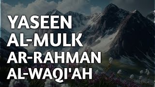 Surah Yasin, Ar Rahman, Al Waqiah, Al Mulk | HEART TOUCHING QURAN RECITATION | AL-IHSAN TV