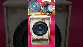 Getarannya Ito lohh...Mantapp // Tes Speaker Subwoofer 6 inch//#VideoShorts