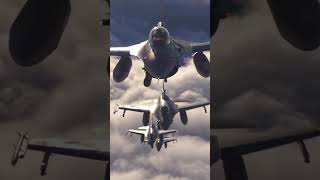 F 16 Viper's Triple Kill in Intense Dogfight #shorts