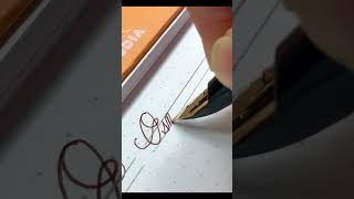 Osmolarity - handwriting with fountain pen #cursive #art #satisfying #calligraphy