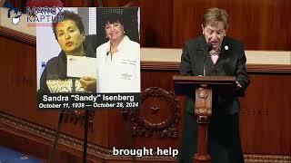 Congresswoman Kaptur Floor Speech Honoring The Life And Legacy Of Sandy Isenberg