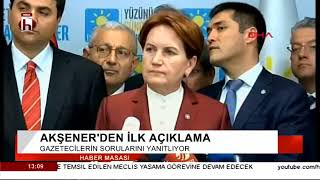 Meral Akşener seçim sonras ilk kez konuştu