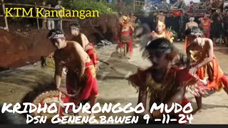 jaranan anak kridho turonggo Mudo kandangan live geneng bawen#reok#kudalumping#jatilan