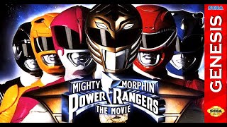 MIGHTY MORPHIN POWER RANGERS THE MOVIE SEGA GENESIS GAMEPLAY