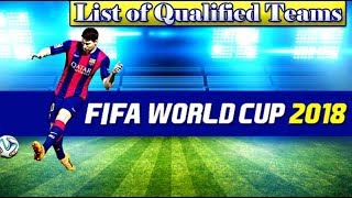 fifa worldcup 2018 teams - teams got selected in fifa wc-worldcup 2018-teams who qualified fo wc2018