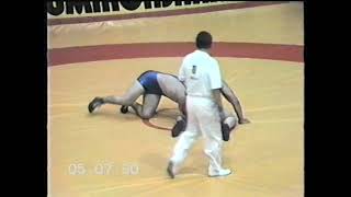 1990 gençler avrupa 130  kg ömer aslantaş Pol #wrestling #güreş