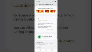 Unknown Tracker Alerts || Unknown Tracker Alerts Android Phone ||