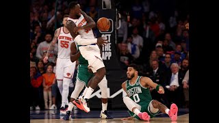 Celtics sloppy passing vs  Knicks in season opener