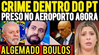 Bomba! PRESO AGORA NO AEROPORTO! TENTOU FUGIR! GUILHERME BOULOS DO PSOL TENTOU FUGIR