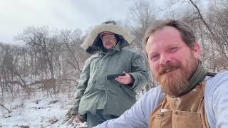 HANGING OUT BY THE FIRE/ getting gold in ice water