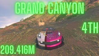 The Crew 2 | Grand Canyon Escape 209.416m 4th in the World🏅 (Car-Nage Summit)