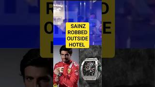 Carlos Sainz robbed outside hotel following the Italian GP.