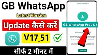 GB WhatsApp Update Kaise Kare 2023-24 How To GB WhatsApp Update