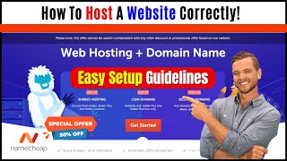 How to Host A Website on Namecheap Hosting Correctly in 2024