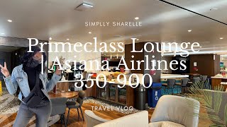 Primeclass Lounge (JFK Airport) | Priority Pass | Asiana Airlines A350-900