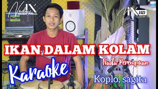 IKAN DALAM KOLAM KARAOKE - RHOMA - NADA PEREMPUAN - AUDIO HIGH QUALITY - NADA9 - SOLEH  +LIRIK LAGU