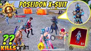 😱 OMG !! MAX POSEIDON X-SUIT CAME IN MY MATCH & CHALLENGE ME | WINNER WINNER CHICKEN DINNER IN BGMI