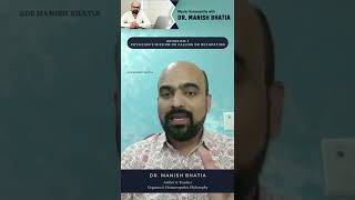 Aphorism 1 - Physician’s Mission or Calling or Occupation? Answered by Dr Manish Bhatia