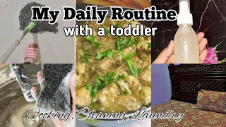 How I Spend My Day | Housewife Daily Routine With A Toddler | DIY Summer Deodorant 🌞🏖️