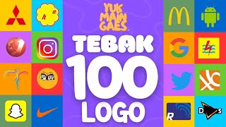 💡🛑 Tebak Logo Dalam 3 Detik | 100 Logo | Indonesia | Kuis Logo