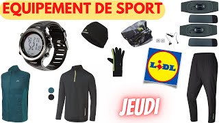 💥 ARRIVAGE LIDL💥 EQUIPEMENT DE SPORT - 7 novembre 2024 - 14 OFFRES - FRANCE