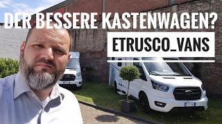 2 kompakte Vans: ETRUSCO V 5.9DF und V 6.6SF - die Alternative zum Kastenwagen?