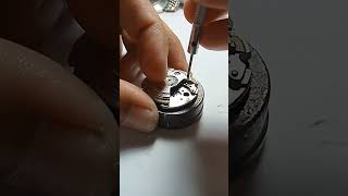 automatic system of Seiko 6205B how to install it? usapang Relohan short videos, watch repair videos