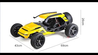 JTY Toys 1:6 RC Cars 85km/h Brushless RC Racing Car Monster Off-Road Climbing Truck Remote Control