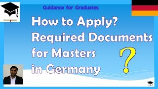 Germany-  Admission Requirements and Application Procedure for Master Programs, Study in Germany