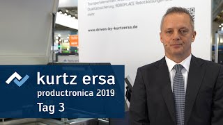 Ersa Productronica TV 2019 – Tag 3 – VERSAFLOW 4 + HR 600/3P + VERSAPRINT 2