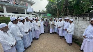 Shaykh Sayyed Hashimuddin Algailani Was Welcomed by Sri Lankan Brother In Malwana, Sri Lanka