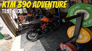 2023 KTM 390 Adventure Test Ride