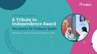 Celebrating Excellence - A Tribute to Independence Award, Recipient Dr. Firdausi Qadri