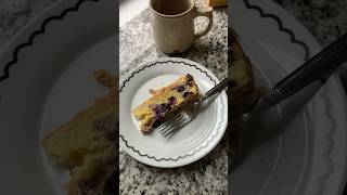 Blueberry lemon coffee cake 🫐🍋☕️