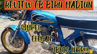 Review modifikasi CB biru elegan | Cb madiun