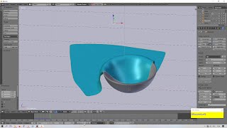 Blender 3D Tutorial - Basic Cloth & Collision Simulation