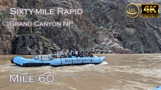 Sixty-mile Rapid - Mile 60 - Grand Canyon NP - Colorado River - V360