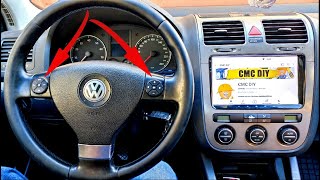 Installing a Steering Wheel Audio Control Adapter on VW Golf #golf #volkswagen #steeringwheel