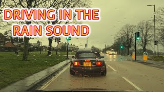 Driving In The Rain ASMR White Noise Sound For Sleep Relaxation Stress Relief