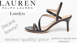 LAUREN RALPH LAUREN sandals Landyn DETAILED 4K REVIEW  Black Friday 2021 Fashiondays 50% discount