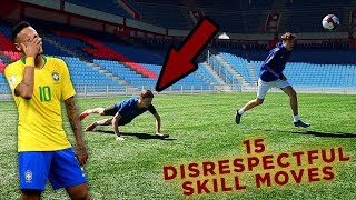 LEARN 15 DISRESPECTFUL NEYMAR SKILL MOVES (Dribbling Tutorial)