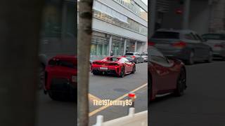 Ferrari 488 Pista Spider as a daily Car ❤️🖤 #shorts #youtubeshorts #automobile #cartok