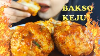 ASMR BAKSO KEJU KUAH PEDAS | ASMR INDONESIA