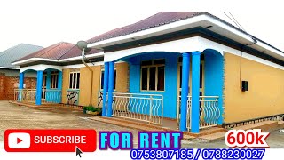 House for rent in gayaza 2bedroomds 600k