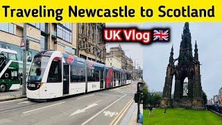 Newcastle to Perth Scotland | Train Was late and we did Edinburgh Tour 😂😀 | Noor Ul Ain Vlogs