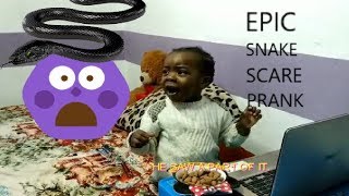 EPIC SNAKE SCARE PRANK - Super__Brian