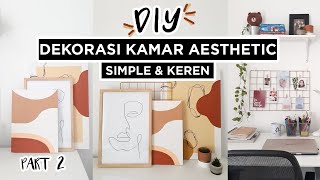 Lukisan & Line Art - DIY Dekorasi Kamar Aesthetic #Part2 || Room Decor Indonesia