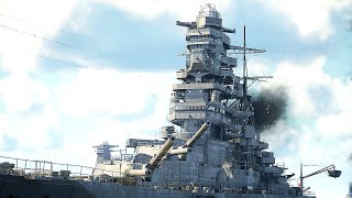 戦艦『比叡』の大和の先行試験的な姿を3DCGで再建してみた