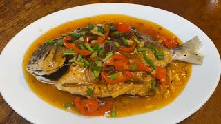 THIS IS HOW I COOK SWEET AND SOUR FISH RECIPE, SIMPLE AND DELICIOUS!@cookingina7