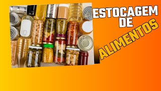 ESTOCAGEM DE ALIMENTOS